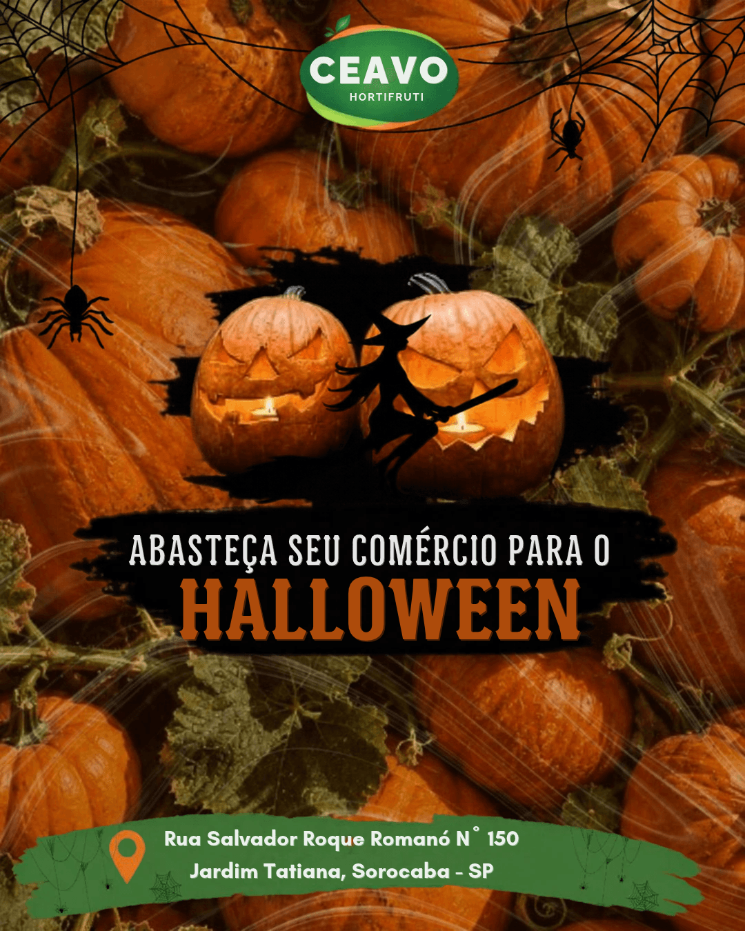 Abasteça seu comércio para o Halloween com abóboras e receitas